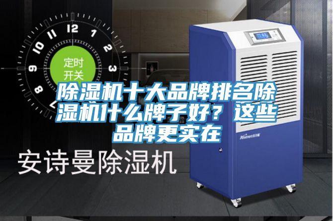 除濕機(jī)十大品牌排名除濕機(jī)什么牌子好？這些品牌更實(shí)在