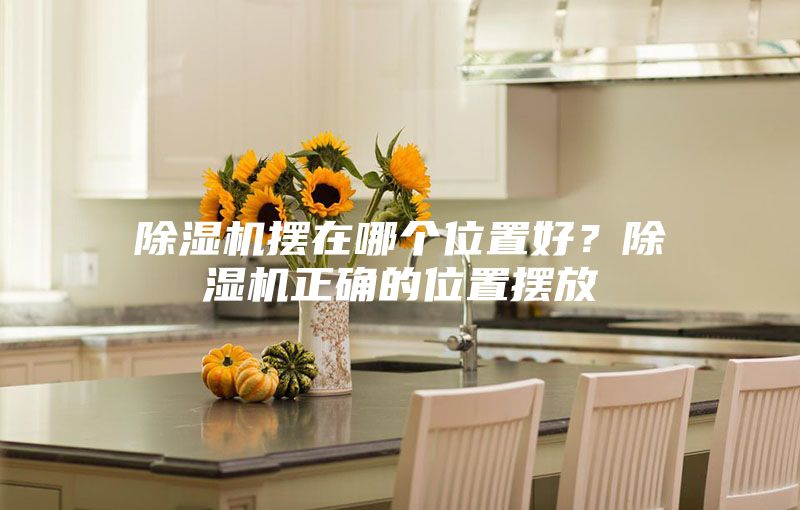除濕機擺在哪個位置好？除濕機正確的位置擺放