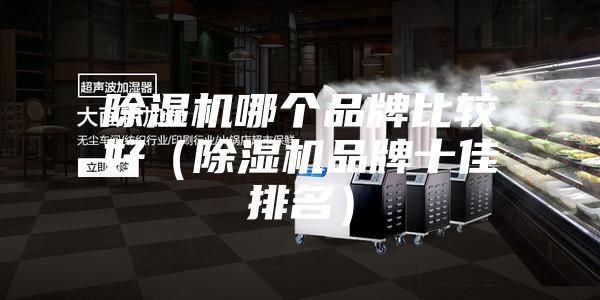 除濕機(jī)哪個(gè)品牌比較好（除濕機(jī)品牌十佳排名）