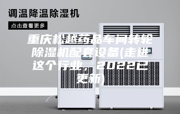 重慶松越藥品車間轉(zhuǎn)輪除濕機配套設備(走進這個行業(yè)，2022已更新)