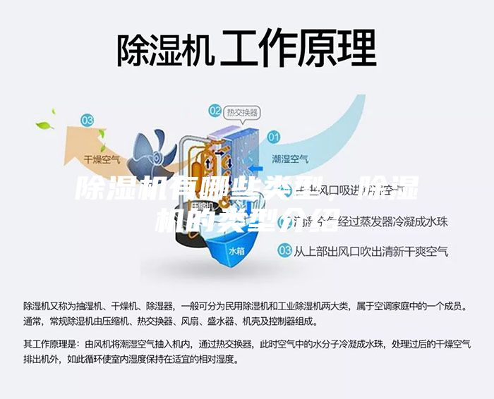 除濕機有哪些類型，除濕機的類型介紹