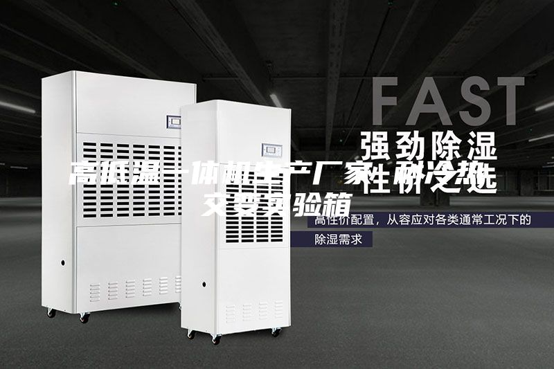 高低溫一體機生產(chǎn)廠家 耐冷熱交變實驗箱