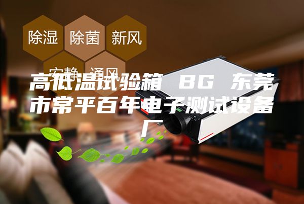 高低溫試驗(yàn)箱 BG 東莞市常平百年電子測(cè)試設(shè)備廠